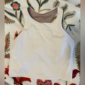 lululemon wunder train tank white 8